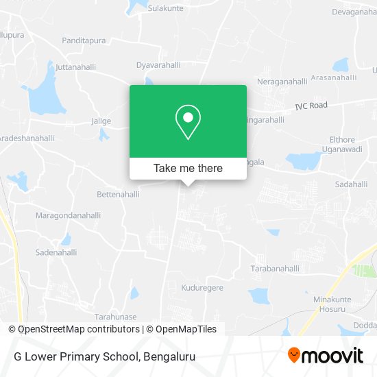 G Lower Primary School map