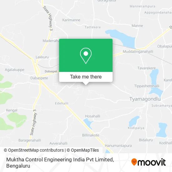 Muktha Control Engineering India Pvt Limited map