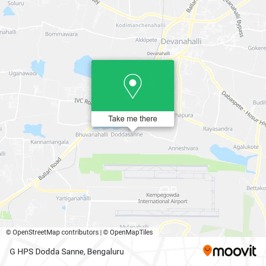 G HPS Dodda Sanne map