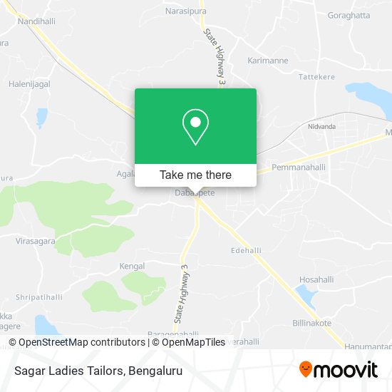 Sagar Ladies Tailors map