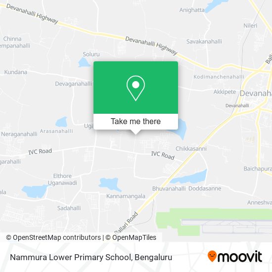 Nammura Lower Primary School map
