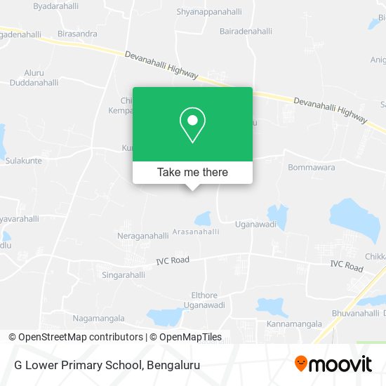 G Lower Primary School map