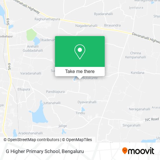 G Higher Primary School map