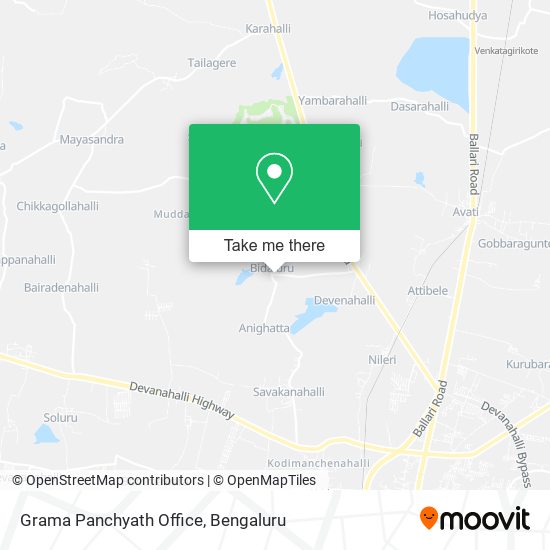 Grama Panchyath Office map
