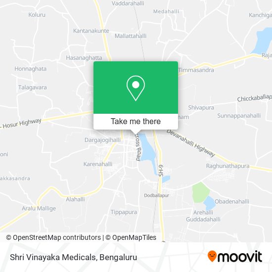 Shri Vinayaka Medicals map