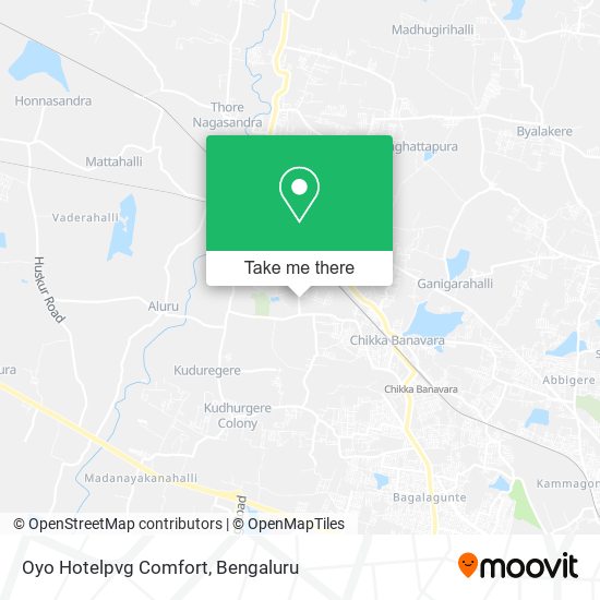 Oyo Hotelpvg Comfort map