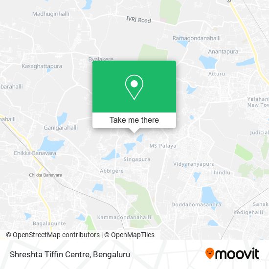 Shreshta Tiffin Centre map