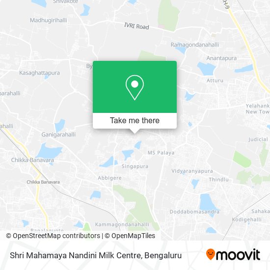Shri Mahamaya Nandini Milk Centre map