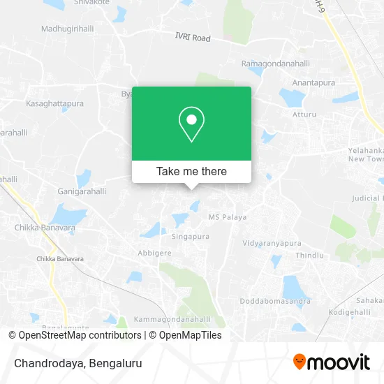 Chandrodaya map