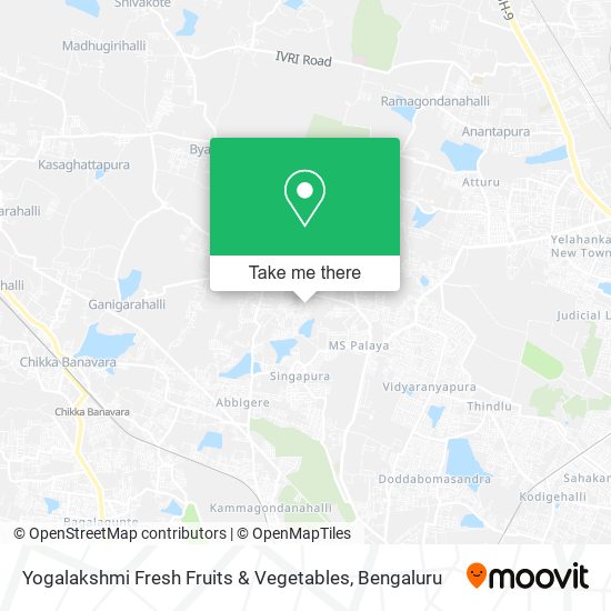 Yogalakshmi Fresh Fruits & Vegetables map