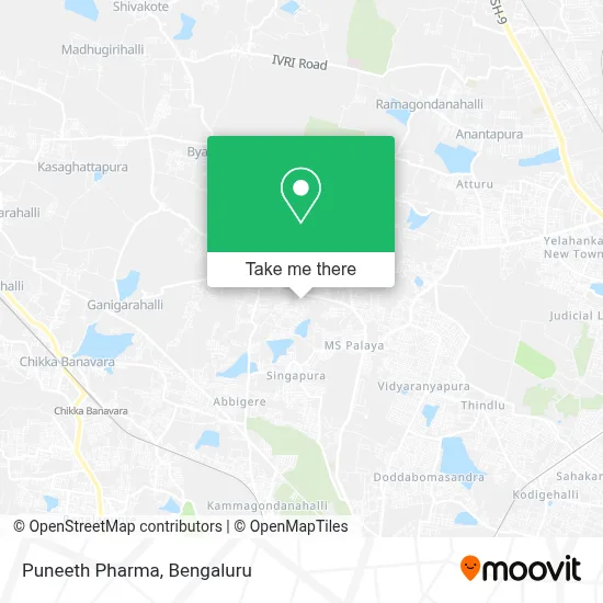 Puneeth Pharma map