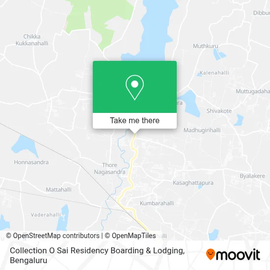 Collection O Sai Residency Boarding & Lodging map