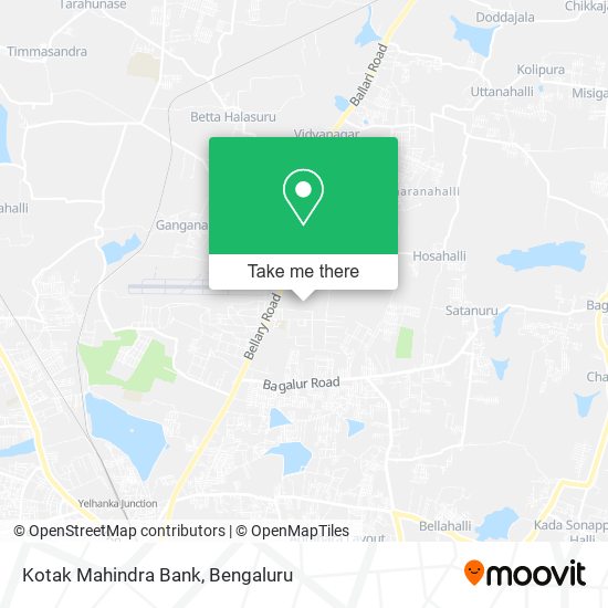 Kotak Mahindra Bank map