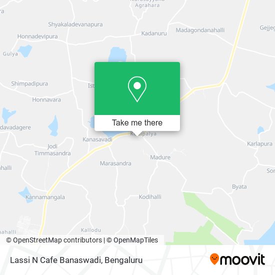 Lassi N Cafe Banaswadi map