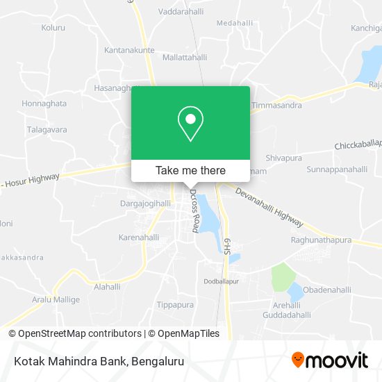 Kotak Mahindra Bank map