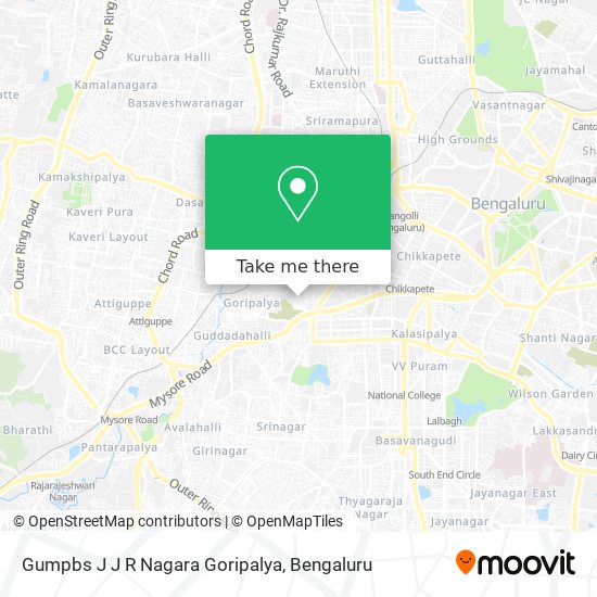 Gumpbs J J R Nagara Goripalya map