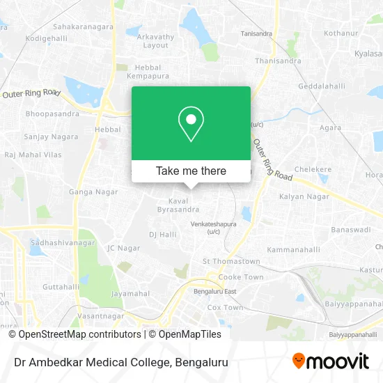 Dr Ambedkar Medical College map