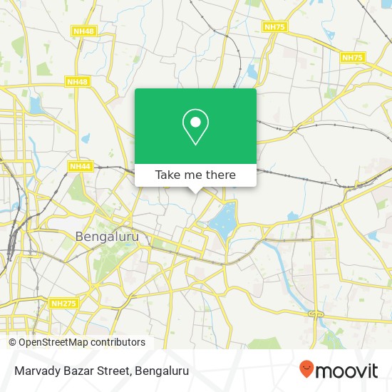 Marvady Bazar Street map