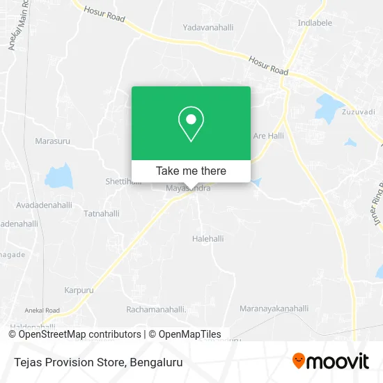 Tejas Provision Store map