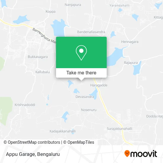 Appu Garage map