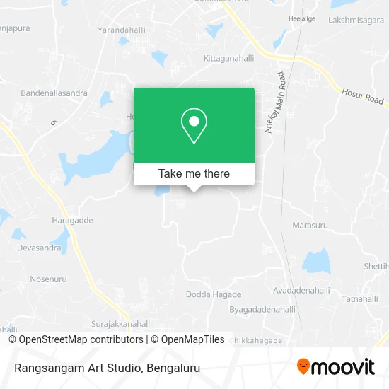 Rangsangam Art Studio map