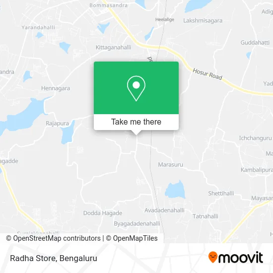 Radha Store map