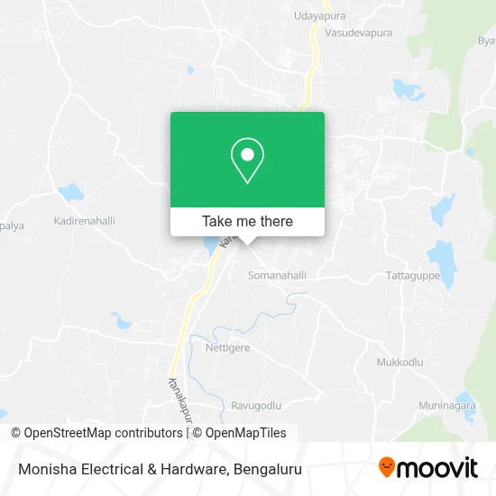 Monisha Electrical & Hardware map