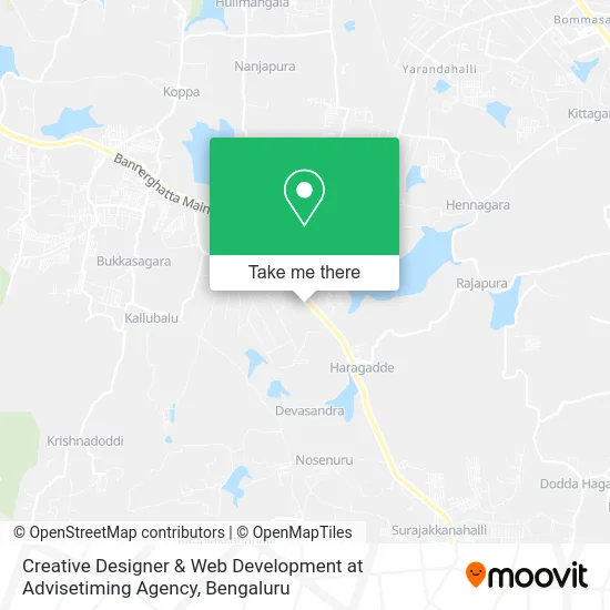 Creative Designer & Web Development at Advisetiming Agency map