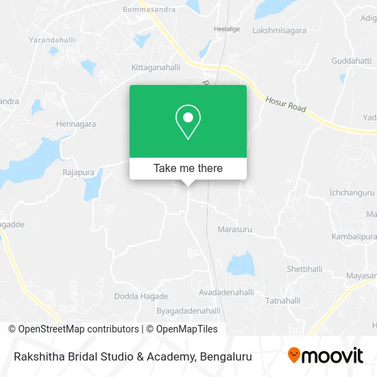 Rakshitha Bridal Studio & Academy map