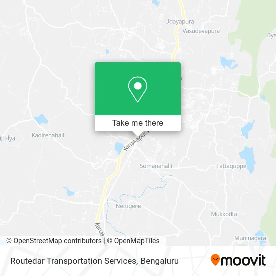 Routedar Transportation Services map