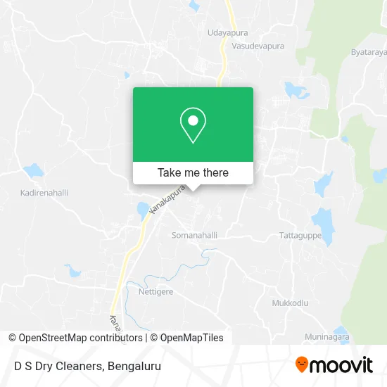 D S Dry Cleaners map
