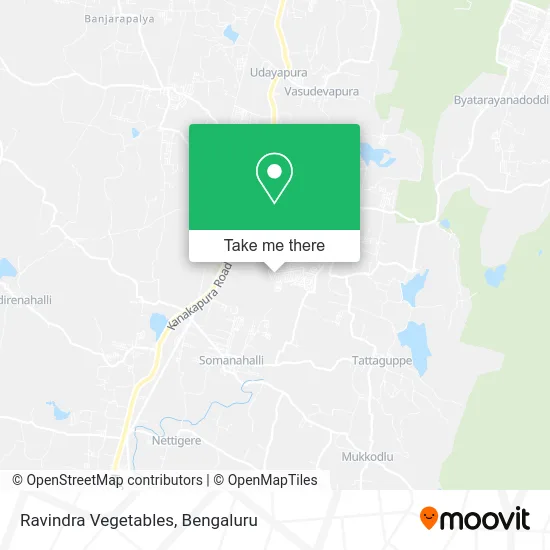 Ravindra Vegetables map