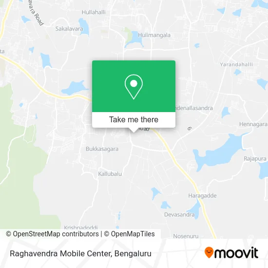 Raghavendra Mobile Center map