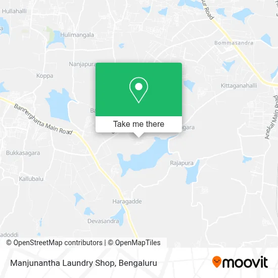 Manjunantha Laundry Shop map