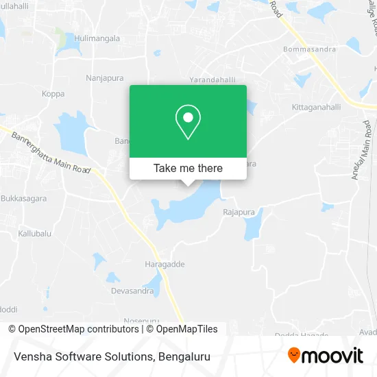 Vensha Software Solutions map