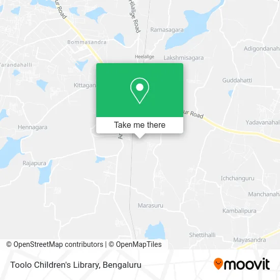 Toolo Children's Library map