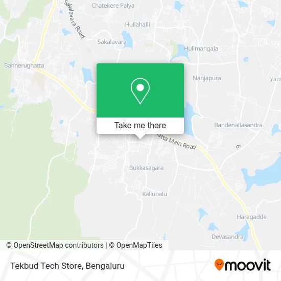 Tekbud Tech Store map
