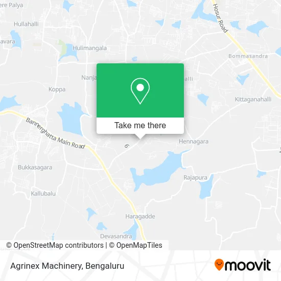 Agrinex Machinery map