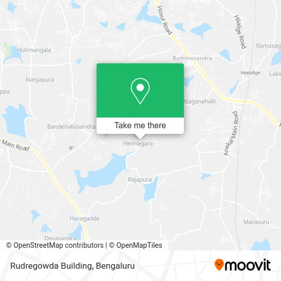 Rudregowda Building map