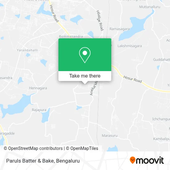 Paruls Batter & Bake map