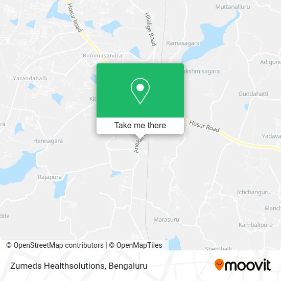 Zumeds Healthsolutions map