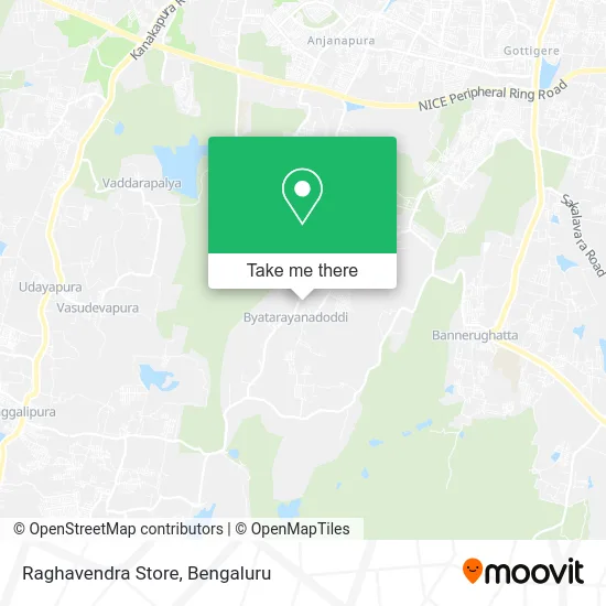 Raghavendra Store map