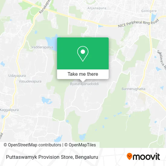 Puttaswamyk Provision Store map