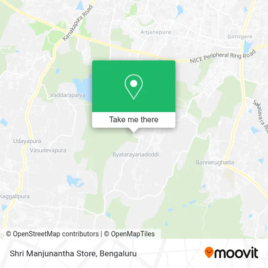 Shri Manjunantha Store map