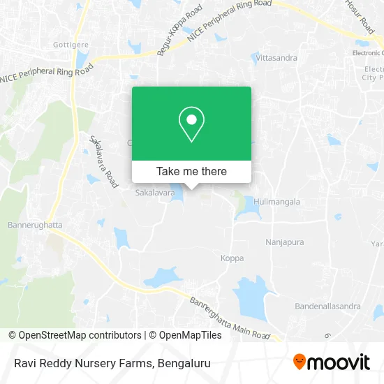Ravi Reddy Nursery Farms map