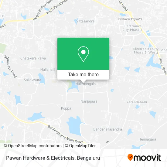Pawan Hardware & Electricals map