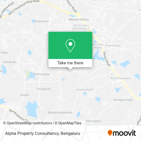 Alpha Property Consultancy map