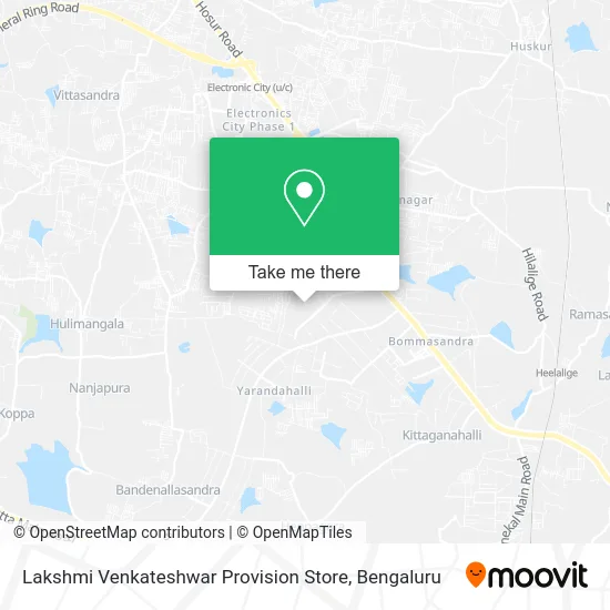 Lakshmi Venkateshwar Provision Store map