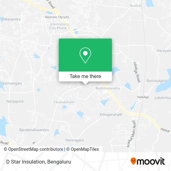 D Star Insulation map