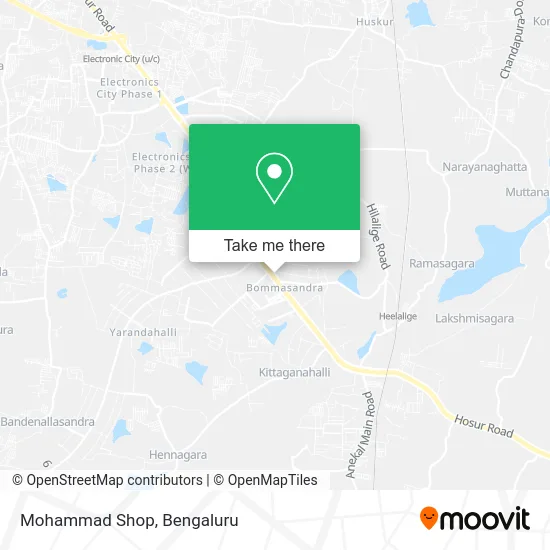 Mohammad Shop map